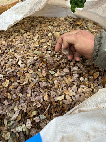 Златолит персиковый декоративная каменная крошка купить в Махачкале