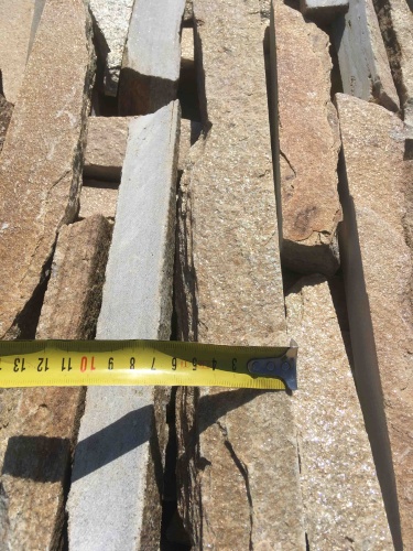 Горбушка златолит золотистый для облицовки купить в Махачкале