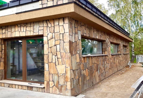 Плитняк кора дерева для фасада купить в Махачкале