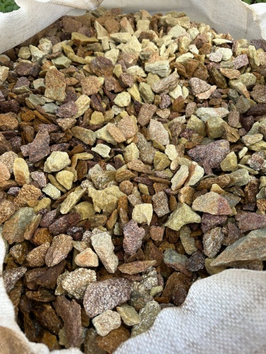 Златолит персиковый декоративная каменная крошка купить в Махачкале