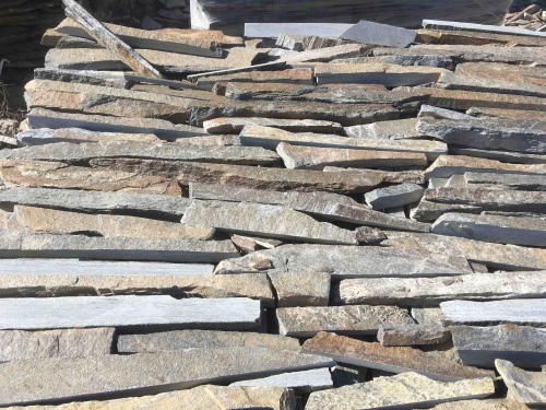 Горбушка златолит мультиколор для облицовки купить в Махачкале