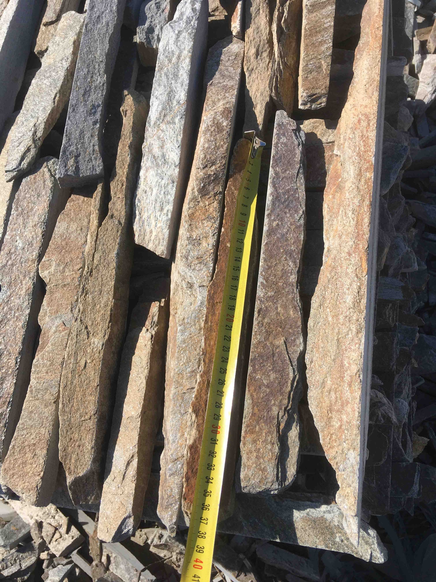 Горбушка златолит мультиколор для облицовки купить в Махачкале