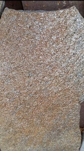 Плитняк златолит серебристый для цоколя, отмостки купить в Махачкале