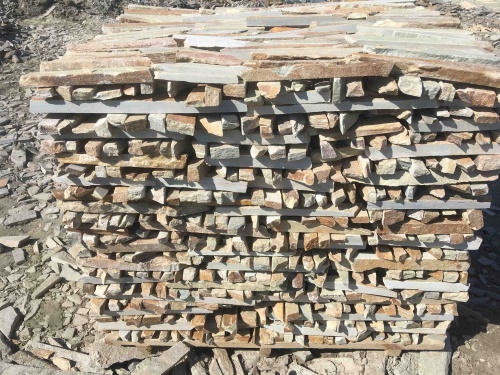 Горбушка златолит золотистый для облицовки купить в Махачкале