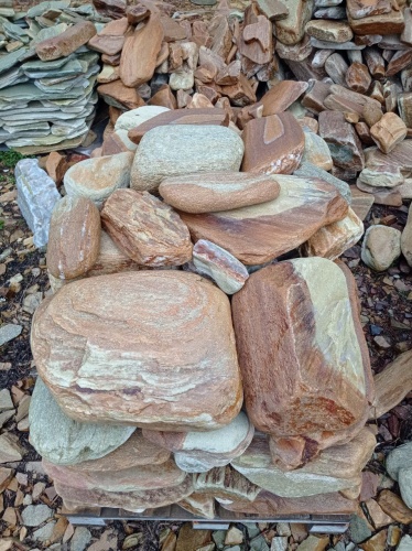 Златолит жёлтый, жёлто-зелёный глыбки и валуны для ланшафтного дизайна купить в Махачкале